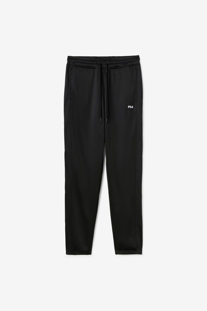 Fila Pants Mens Black Nigeria Track - Ireland 91678-PADN